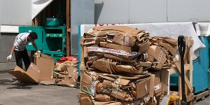 После установки пресса Крепыш вывоз отходов сократился до шести контейнеров в месяц