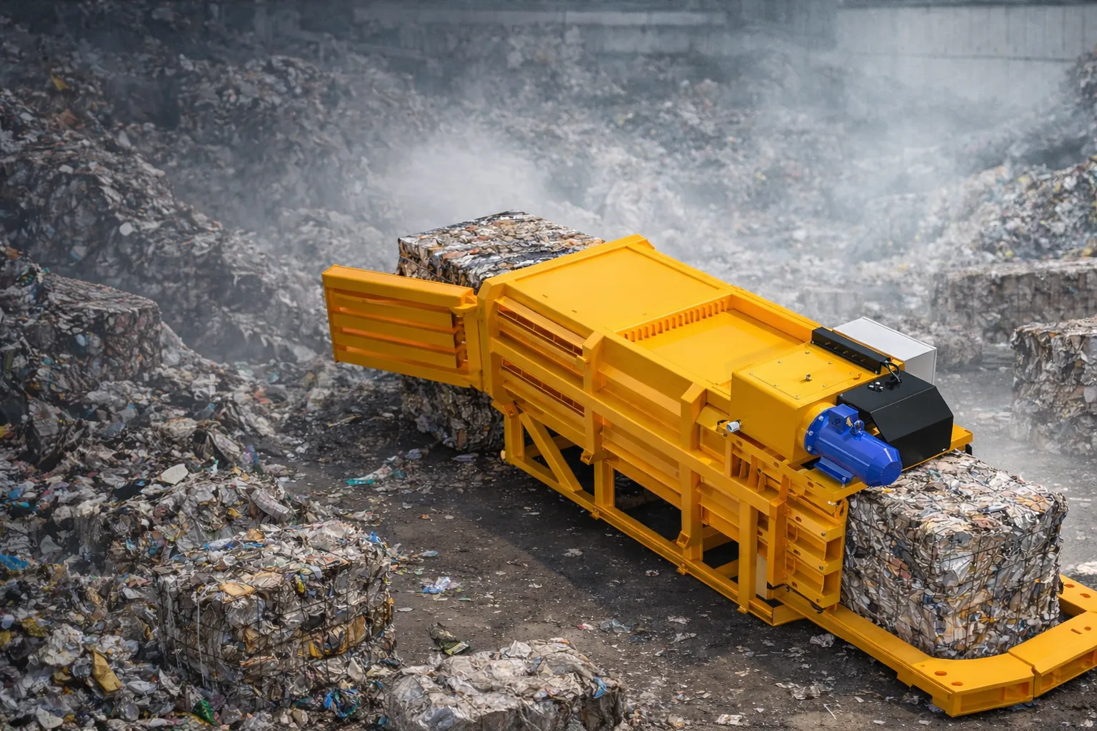 Промышленные прессы и оборудование для переработки отходов