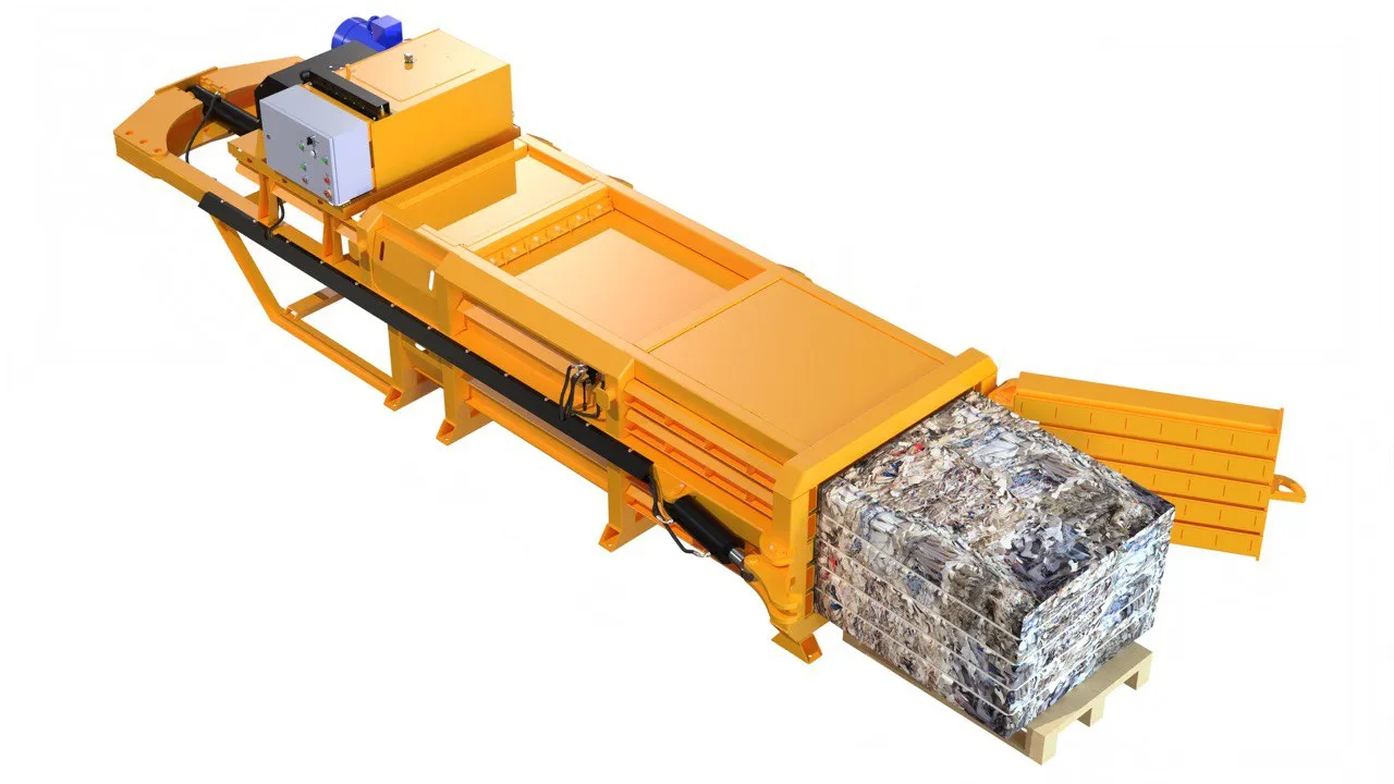 Горизонтальный пресс STATICO-40AH (автоматическое управление) — миниатюра 5