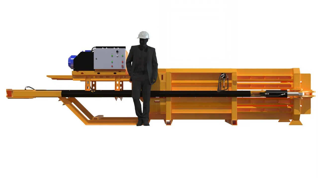 Горизонтальный пресс STATICO-40AH (автоматическое управление) — миниатюра 6