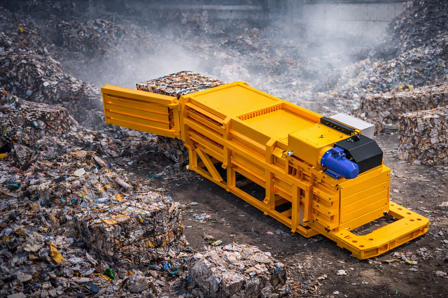 Промышленные прессы и оборудование для переработки отходов